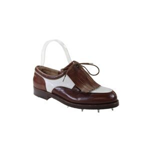 Fratelli Rossetti Womens Leather Oxford Spike Soles Golf Shoes Brown Size 6.5